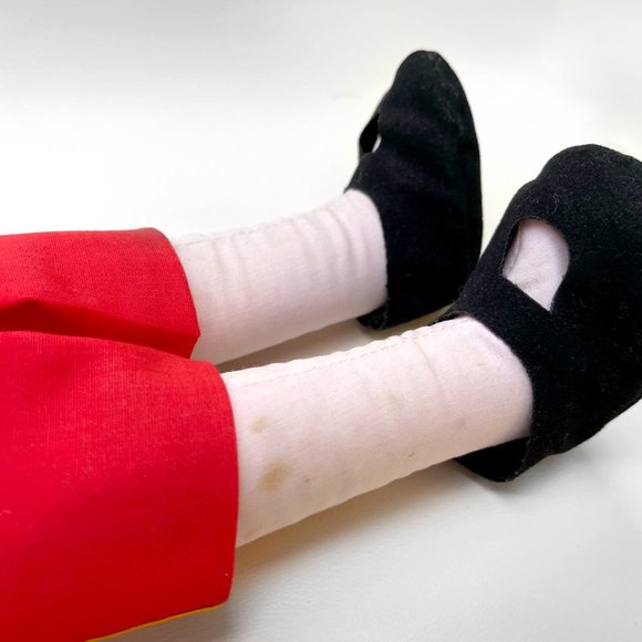 HTF Vintage 80s Effanbee 14" Disney Plush PINOCCHIO HUGABLES Doll (1159) - Picture 9 of 16